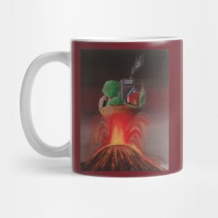 Volcanic Island Transformation Mug